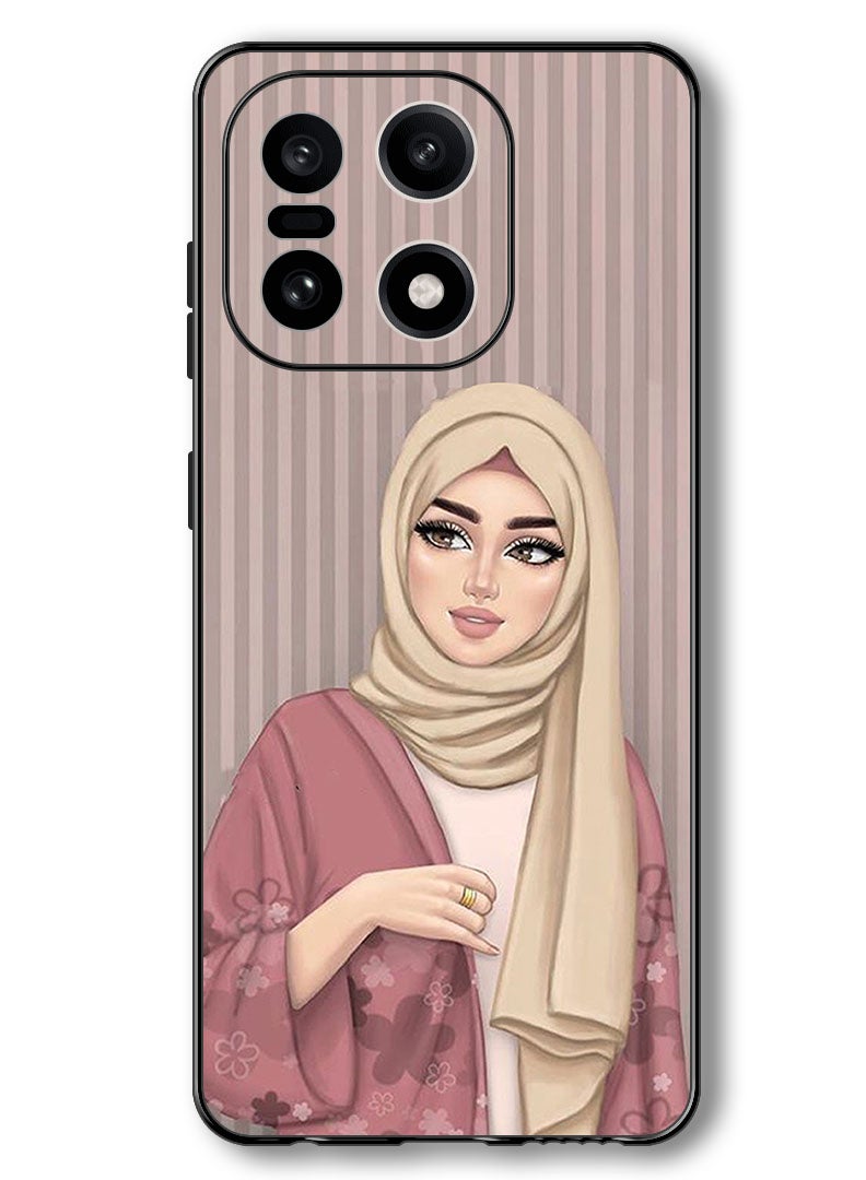 Theodor Case Compatible with OnePlus 15 6.78 Inch Protection Shockproof Bumper Cover Hijab Girl 1 - Image 1